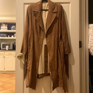 Suede Trench by Haute Hippie size Small
